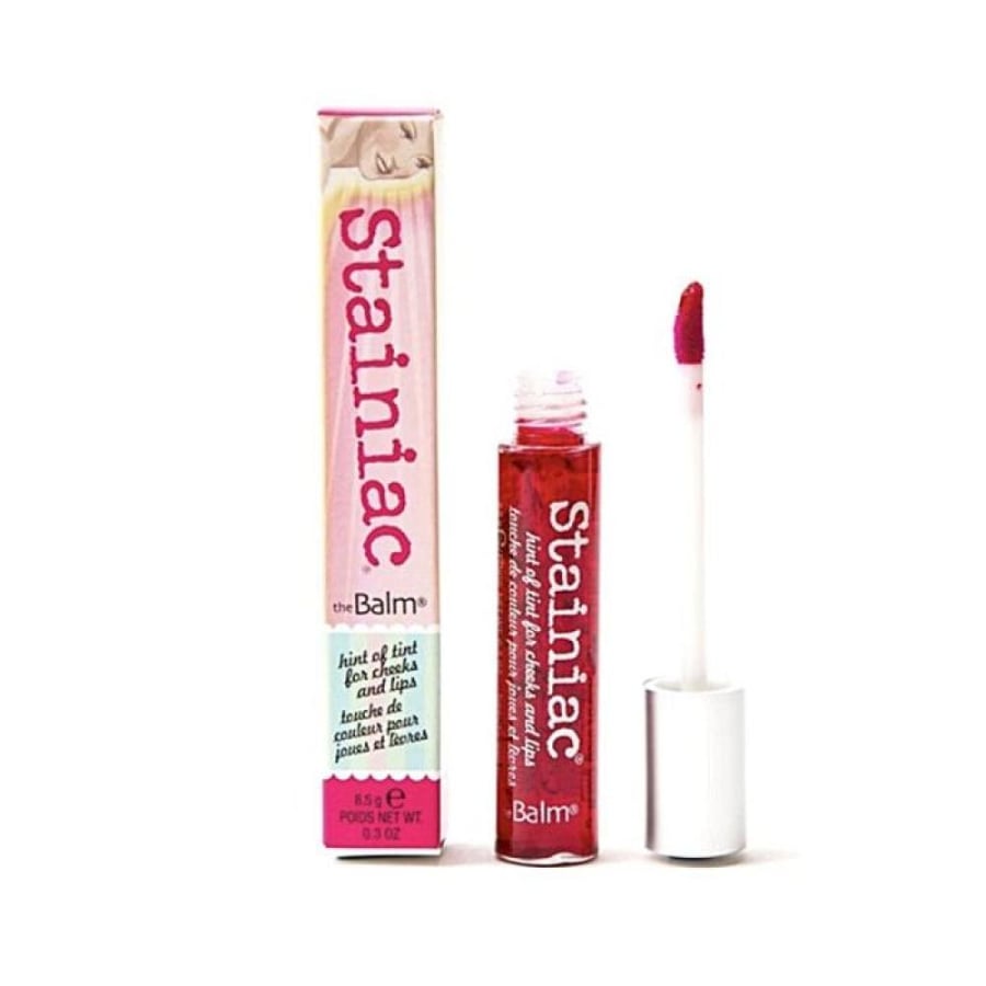 Red lipstick Rouge Stainik from The Balm
