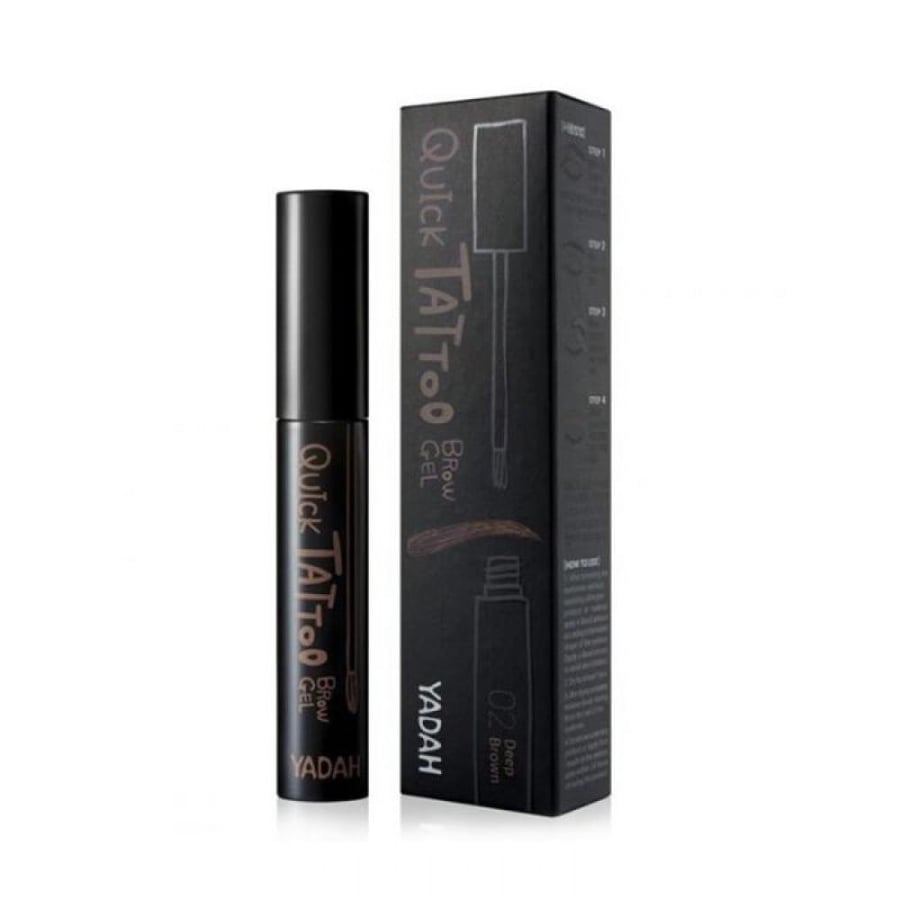 Rapid eyebrow tattoo gel 02 Deep Brown from Yada