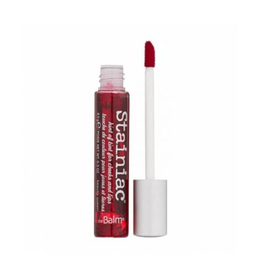 Red lipstick Rouge Stainik from The Balm