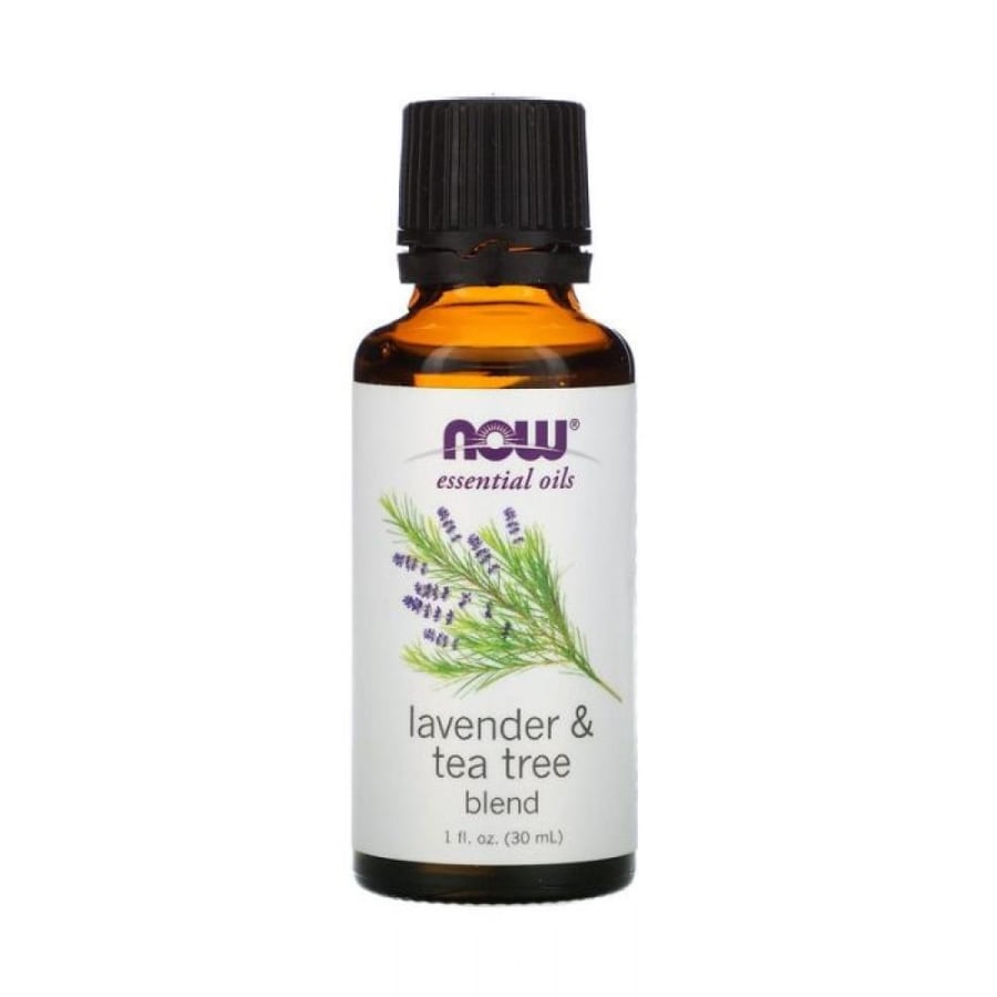 Tea tree and lavender aromatic oil from Now Solutions 30 ml