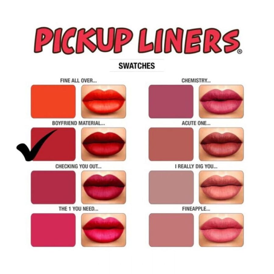 Boyfriend matte lip gloss from The Balm