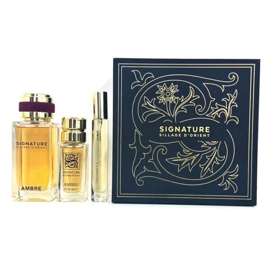 عطر سجنتشر سيلاج عمبر ثلاث قطع
