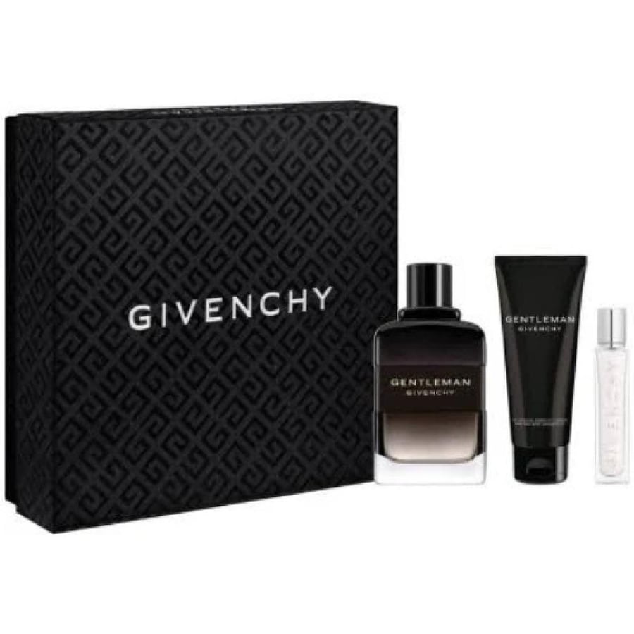 طقم عطر جفنشي جنتلمان اودي برفيوم بويزي رجالي 100مل +عطر بخ 12.5مل جل الحمام للجسم والشعر 75مل