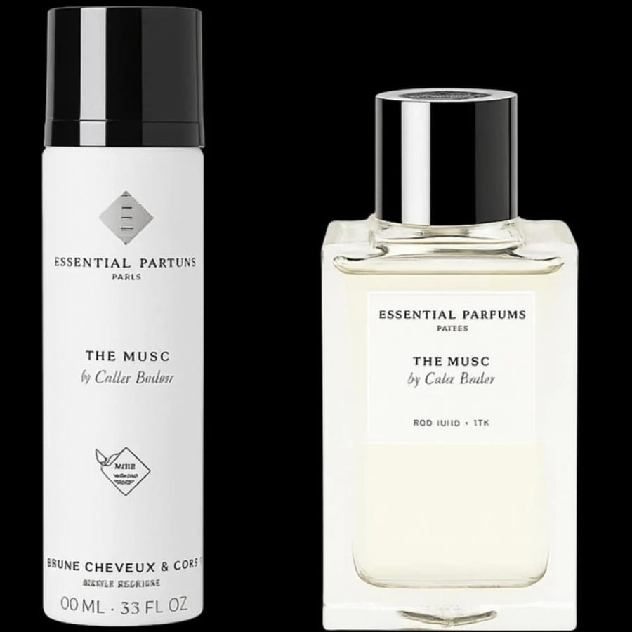 مجموعة اسينشيال بيرفيوم ذا مسك (عطر 100مل + معطر 100مل) | Essential Parfums The Musc Set