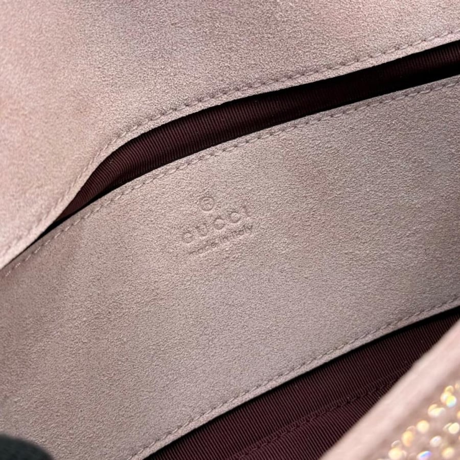 GUCCI Marmont Crystal Bag