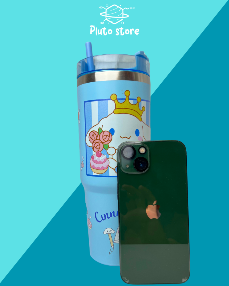 Cinnamon roll thermos flask for heat and cold