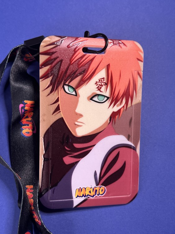 Naruto anime card holder