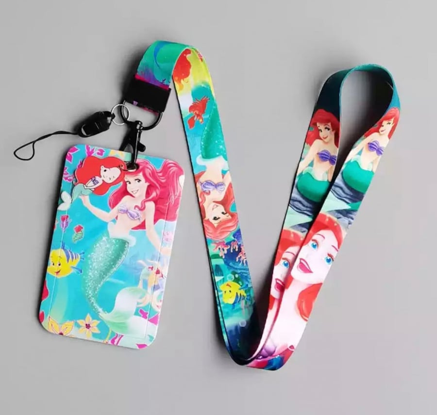 Card holder Ariel mermaid