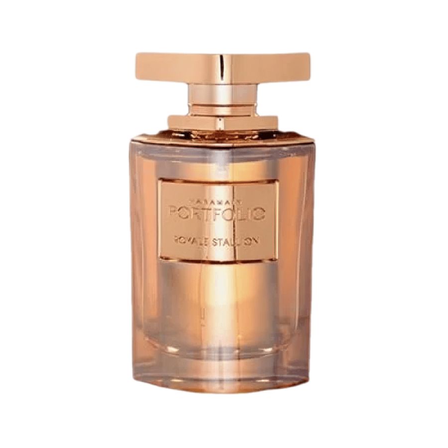 عطر بورتفوليو رويال ستاليون من الحرمين للرجال - أو دو بارفان - 75 مل