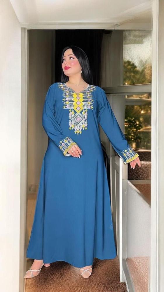 كريب رويال تطريز ناعم صناعه مصريه