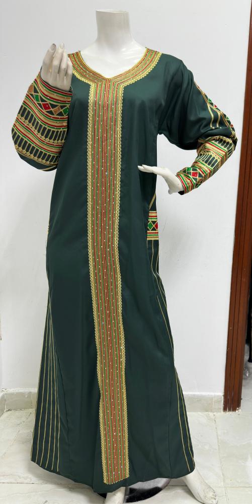 Asiri embroidered, longitudinal embroidery