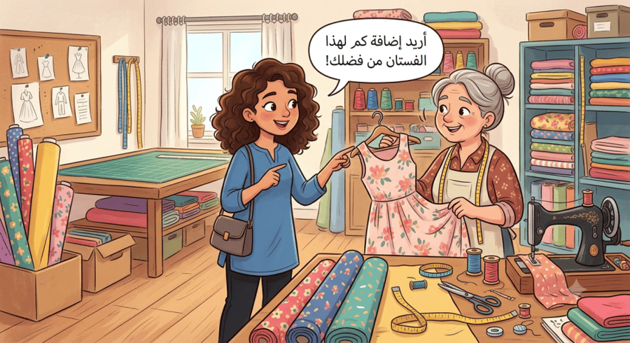 اضافة كم