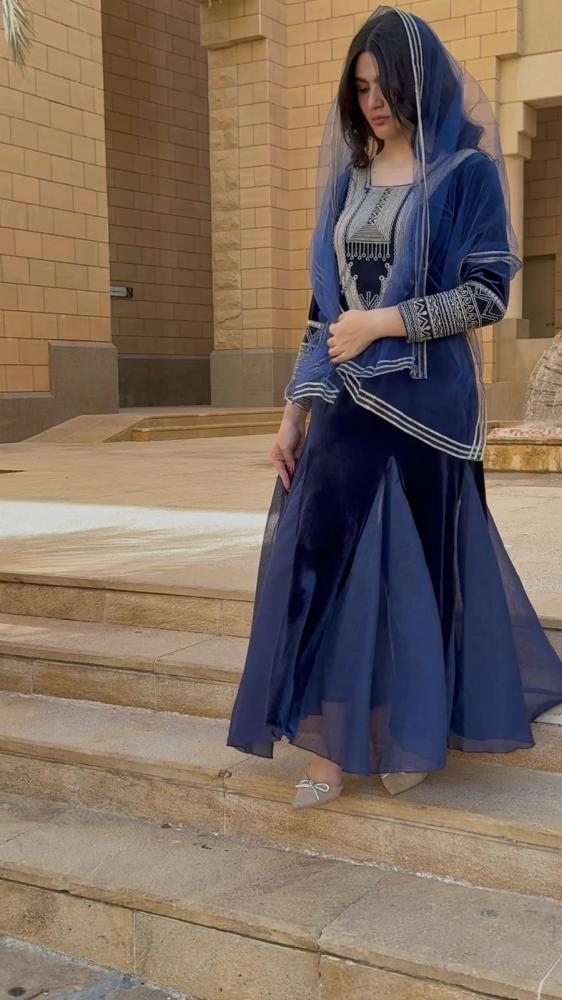 فستان عسيرى فاخر