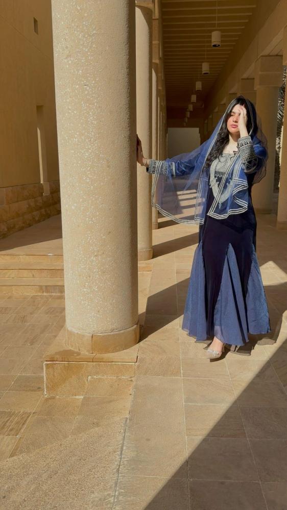 فستان عسيرى فاخر