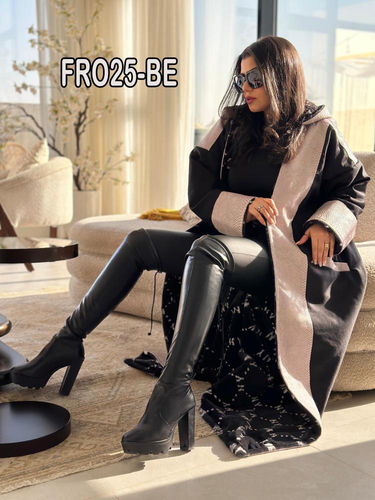 Crocodile leather fur