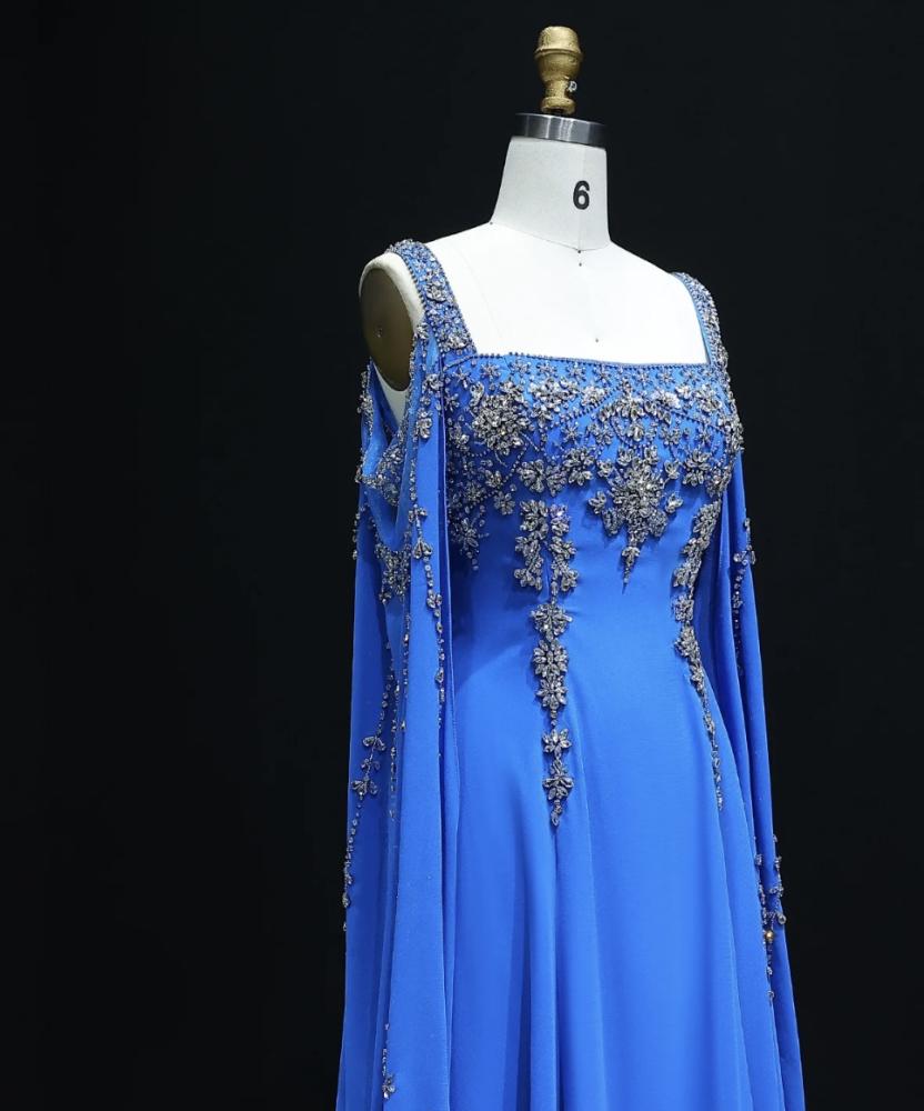 فستان سهرة ناعم من سمارا بوتيك-S108