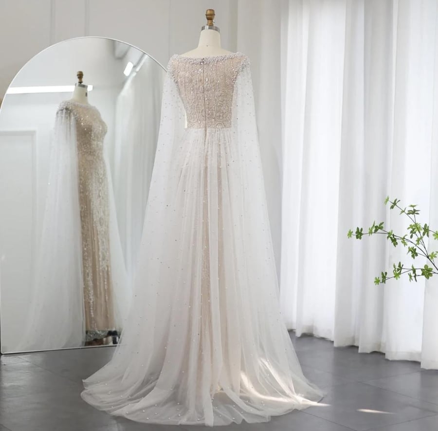 فستان سهرة أعراس فاخر من سمارا بوتيك-A12