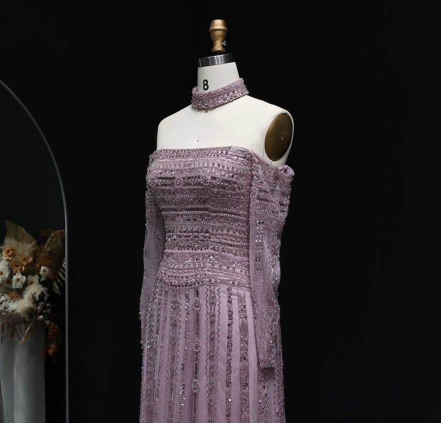 فستان أعراس فاخر من سمارا بوتيك-A94
