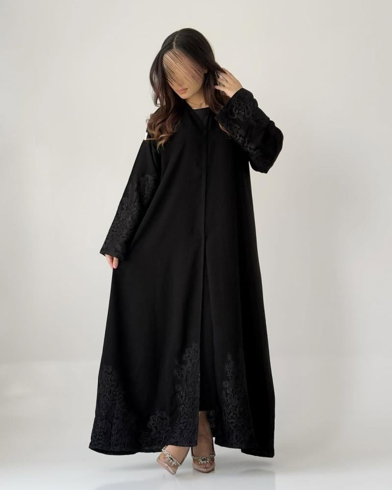 عباية تطريز راقيه