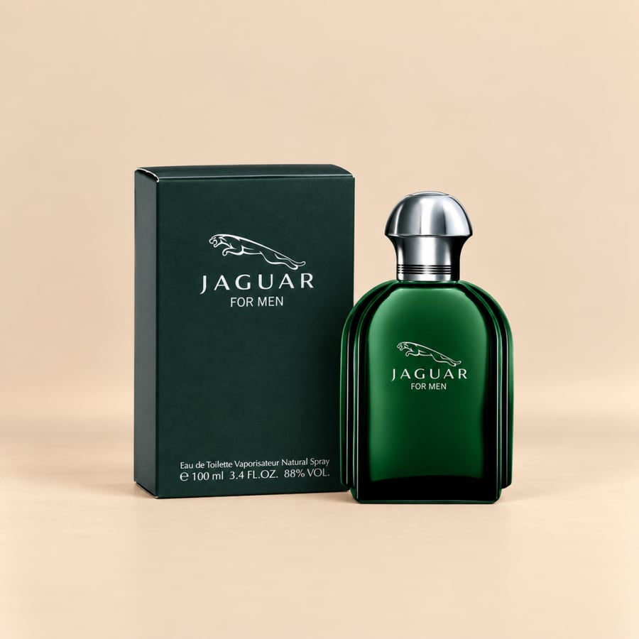 عطر جاكوار الاخضر او دو تواليت للرجال100مل