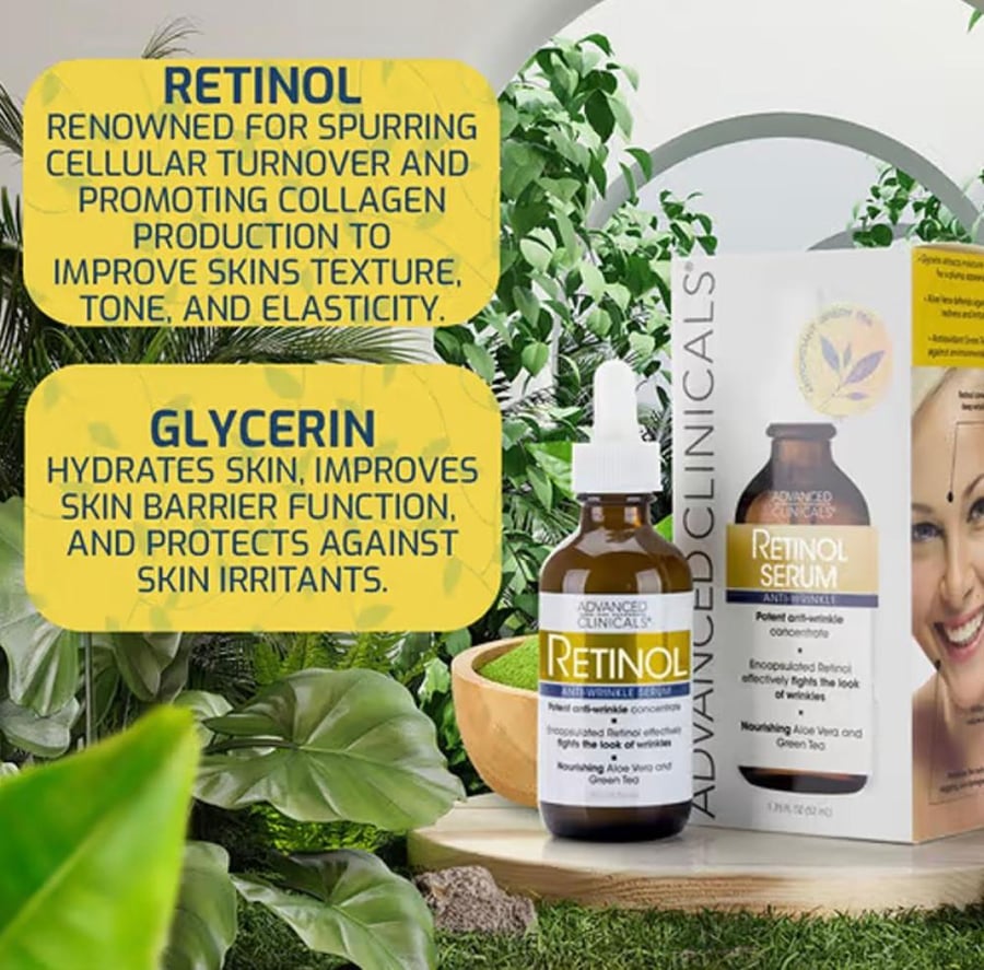 Retinol anti-wrinkle serum for face 52 ml
