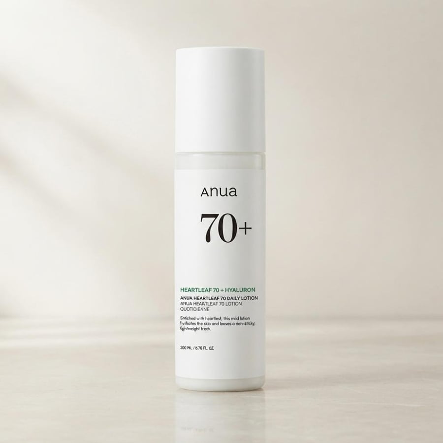 لوشن انوا اليومي هارت ليف 70% لتهدئة البشرة - 200 مل - Anua Heartleaf Lotion