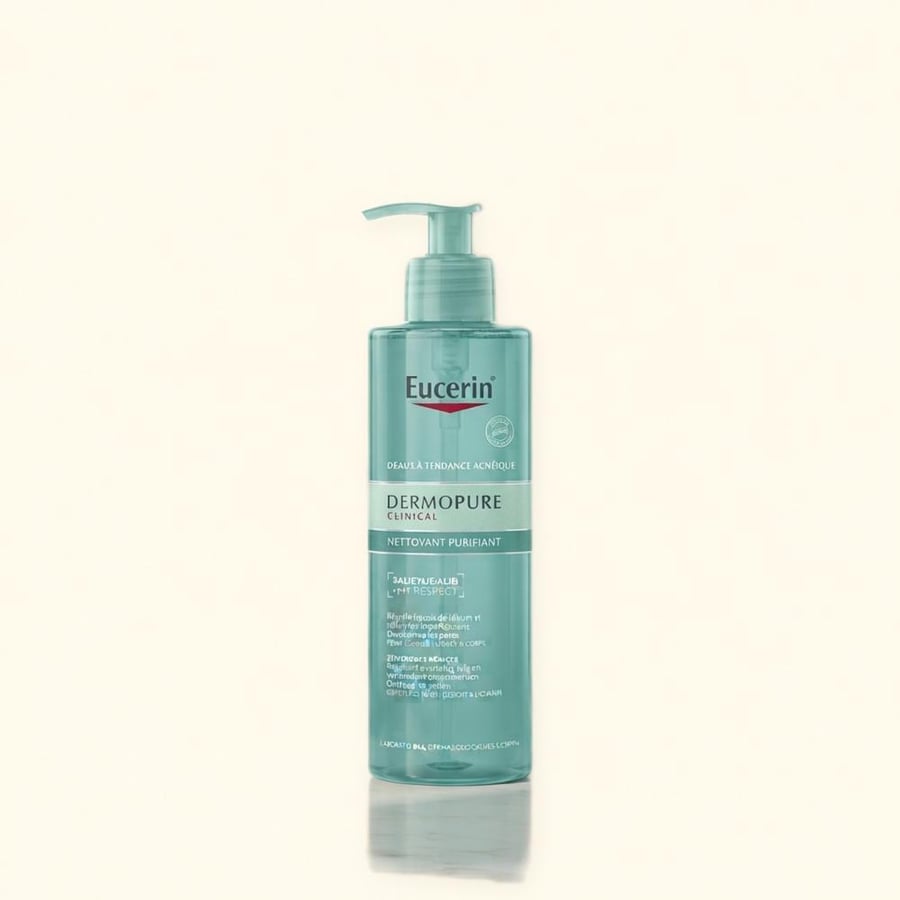 يوسيرين ديرمو بيور جل منظف للبشرة المعرضة للشوائب - 400 مل - Eucerin DermoPure