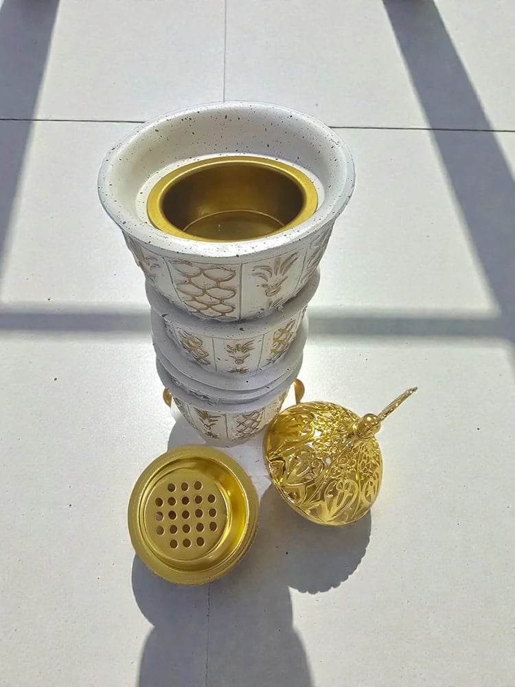 مبخرة فاخرة متعددة الاستخدام مبخرة وحاملة شموع