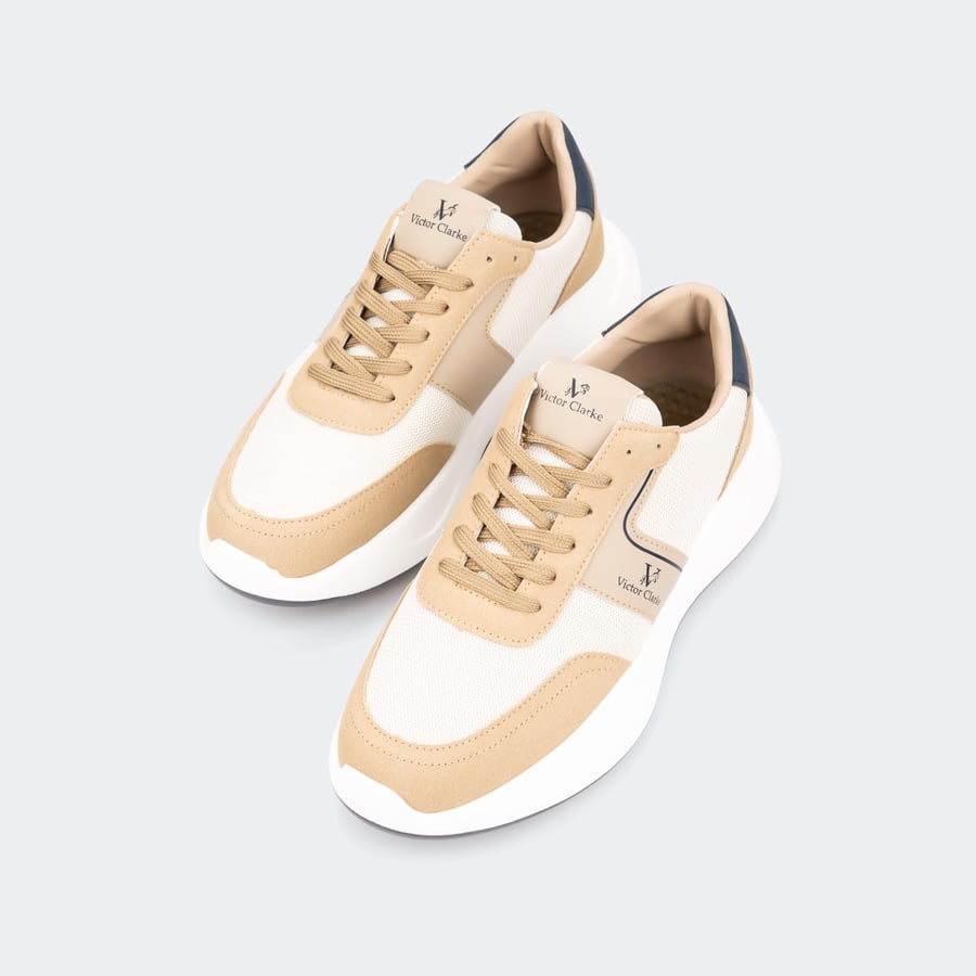 Medical shoe Victor Clark beige casual