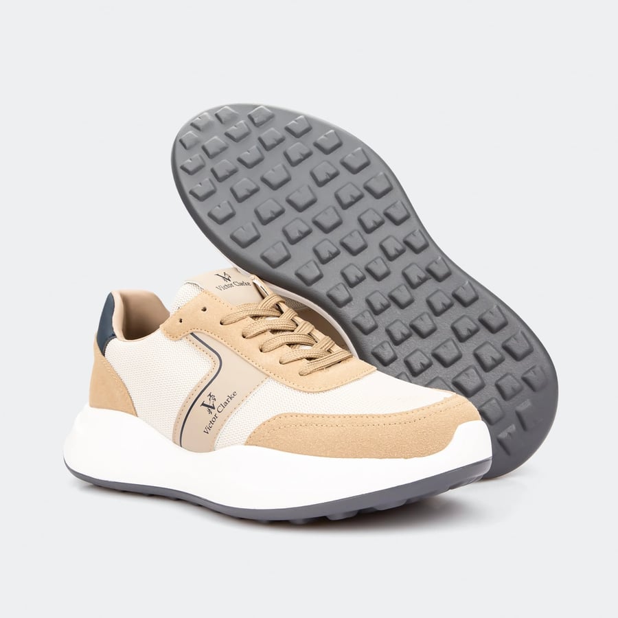 Medical shoe Victor Clark beige casual