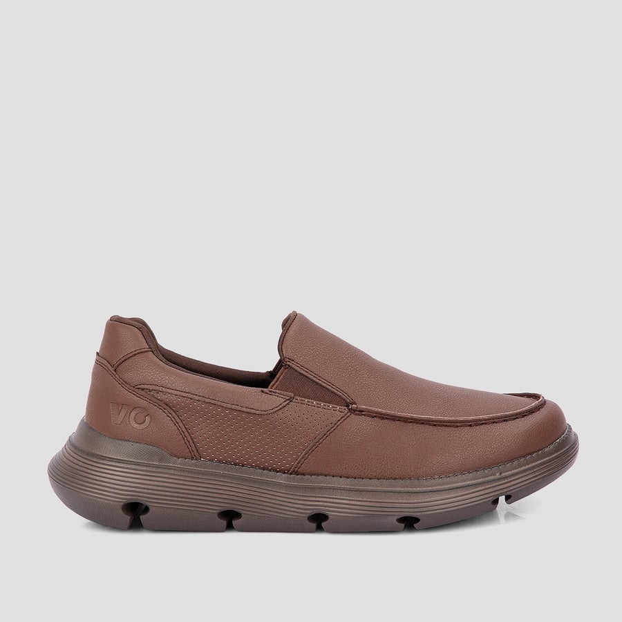 Casual shoe Victor Clark brown natural