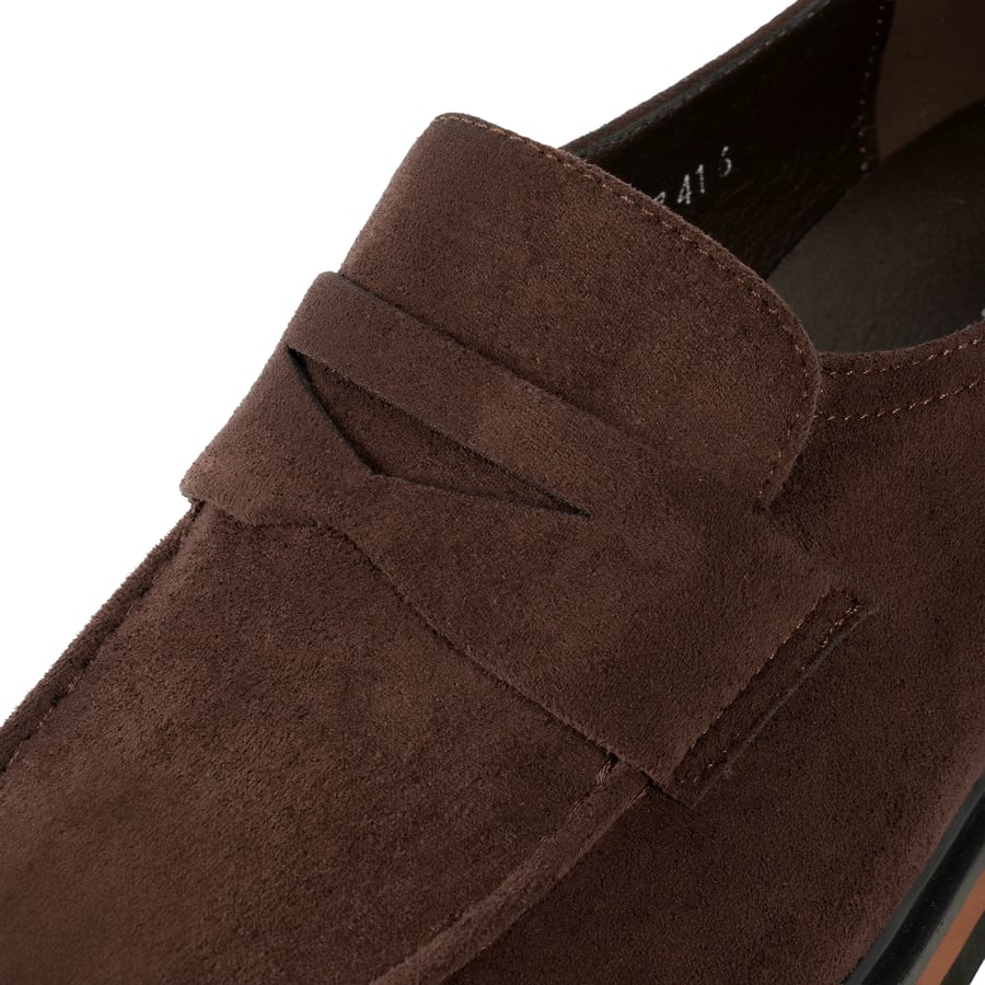 Formal shoe coffee color Italian natural leathers