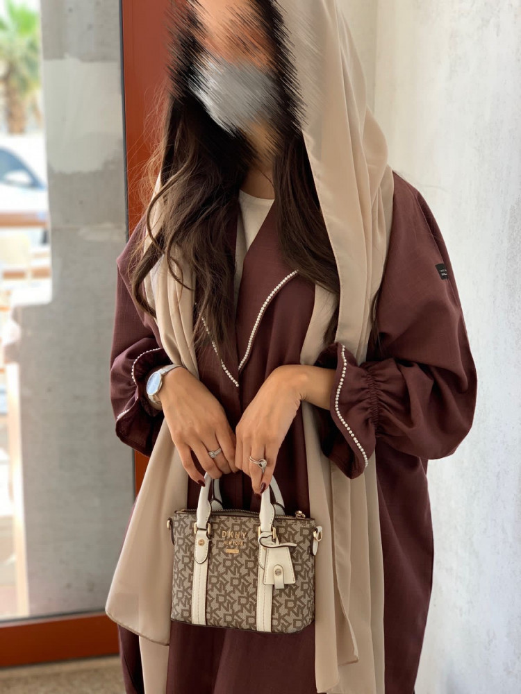 عباية مزينة ب لؤلؤ #218