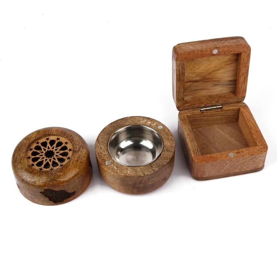 Incense burner set and incense