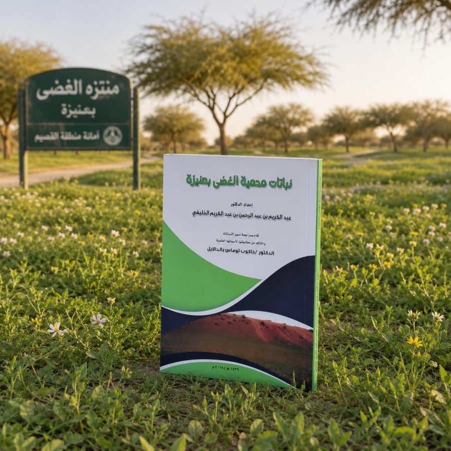 نباتات محمية الغضى بعنيزة