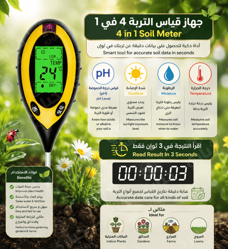 جهاز فحص التربة