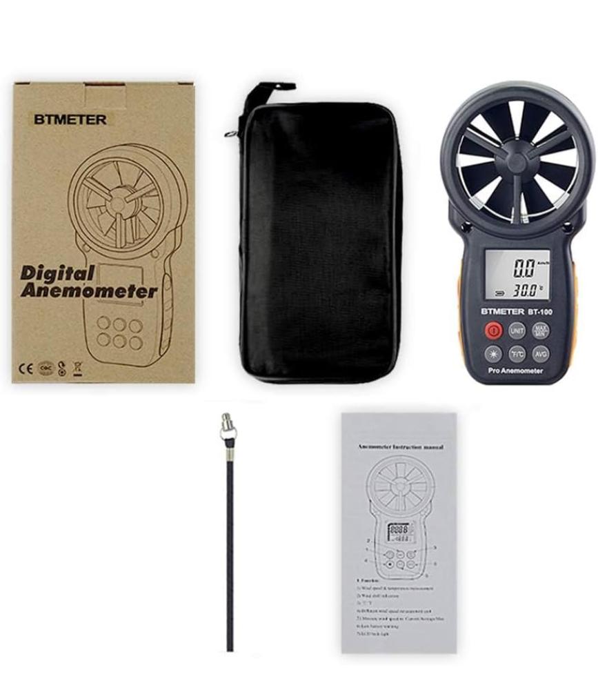 جهاز قياس الرياح BTMETER BT-100