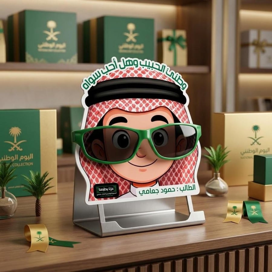 بوكس توزيعات النظارات للأطفال – اليوم الوطني السعودي (قابل للتخصيص)