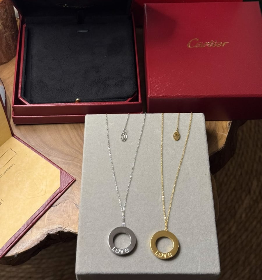 Cartier Love necklace