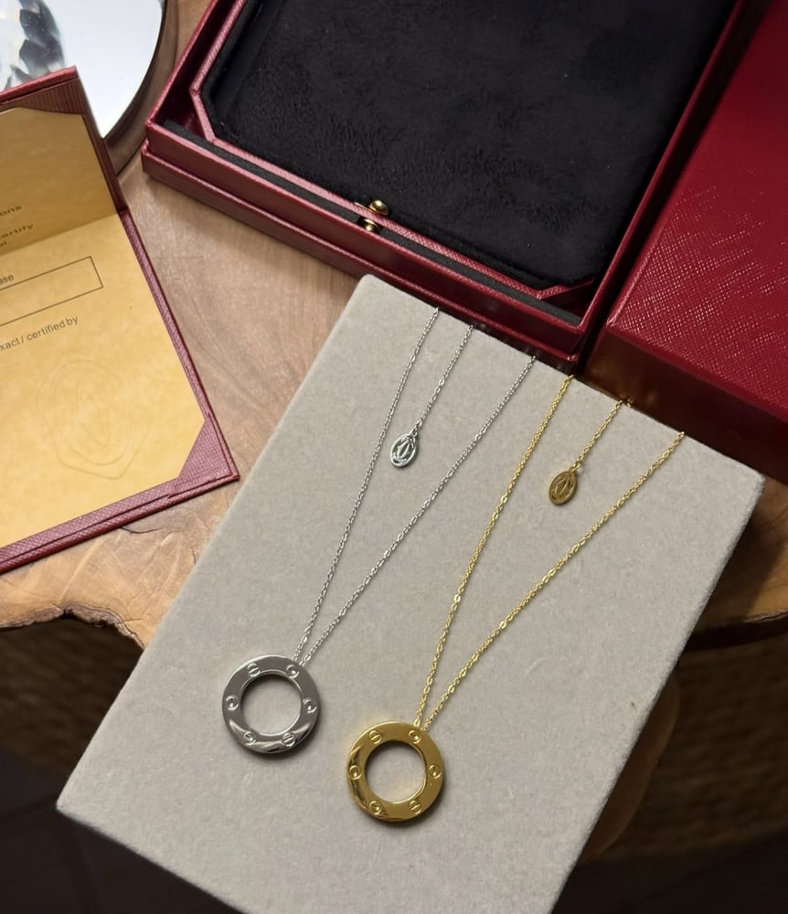 Cartier Love necklace