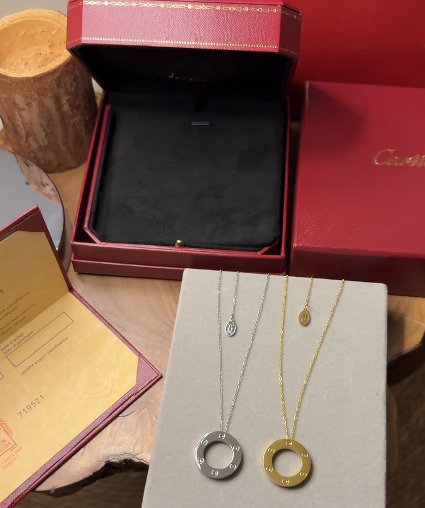 Cartier Love necklace