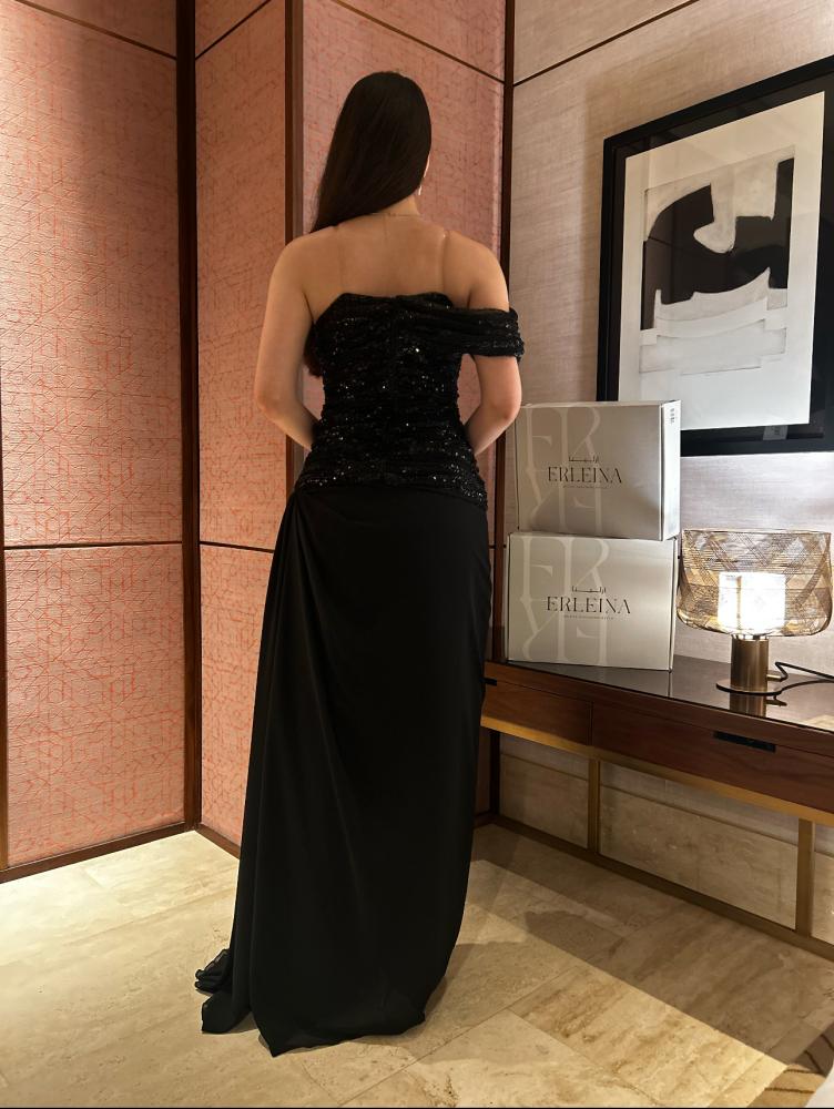 فستان افتار اسود