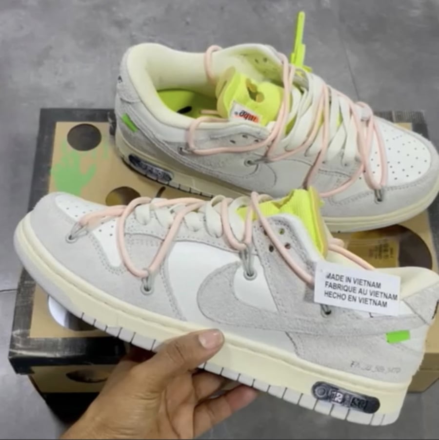 Nike dunk Low x Off white 50 Lot 12