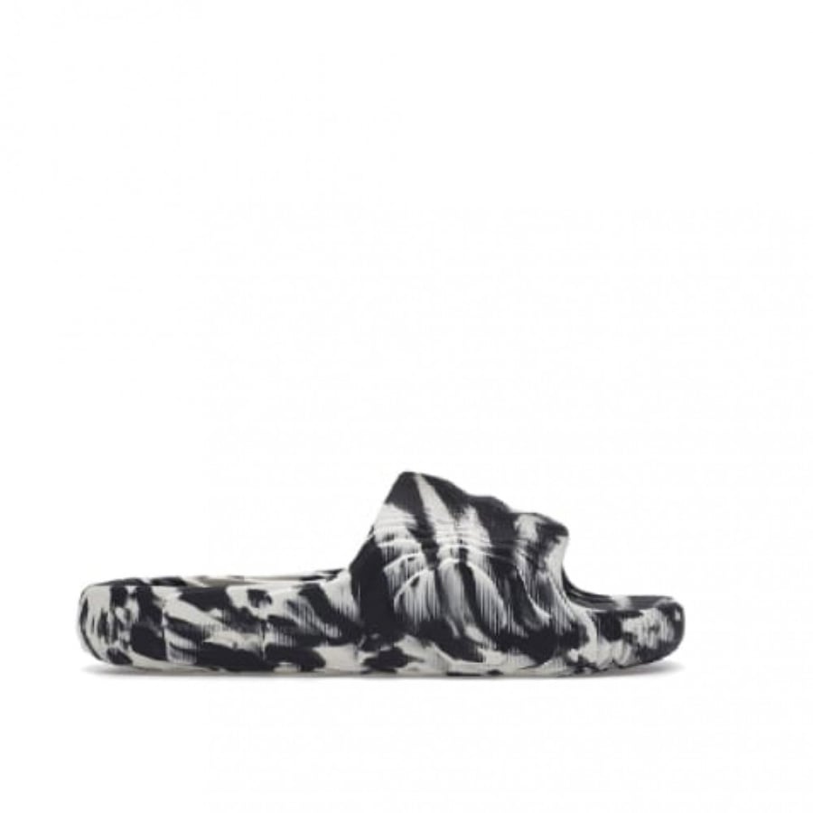 Adidas originals Adilette 22 Cozy Wear-Resistant Black Gray Slippers