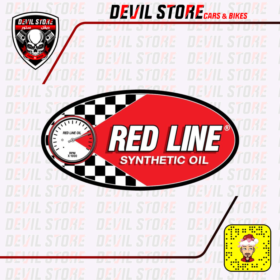 استكر RED LINE SYNTHETIC OIL