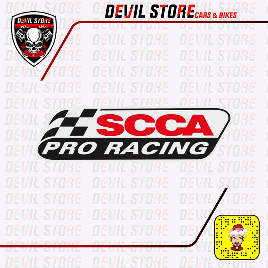 استكر SCCA PRO RACING