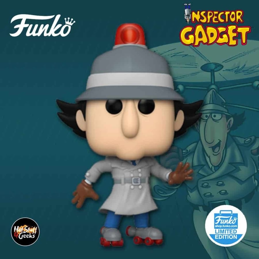 Funko Pop! Inspector Gadget with Skates (2020 Funko Holiday Exclusive)