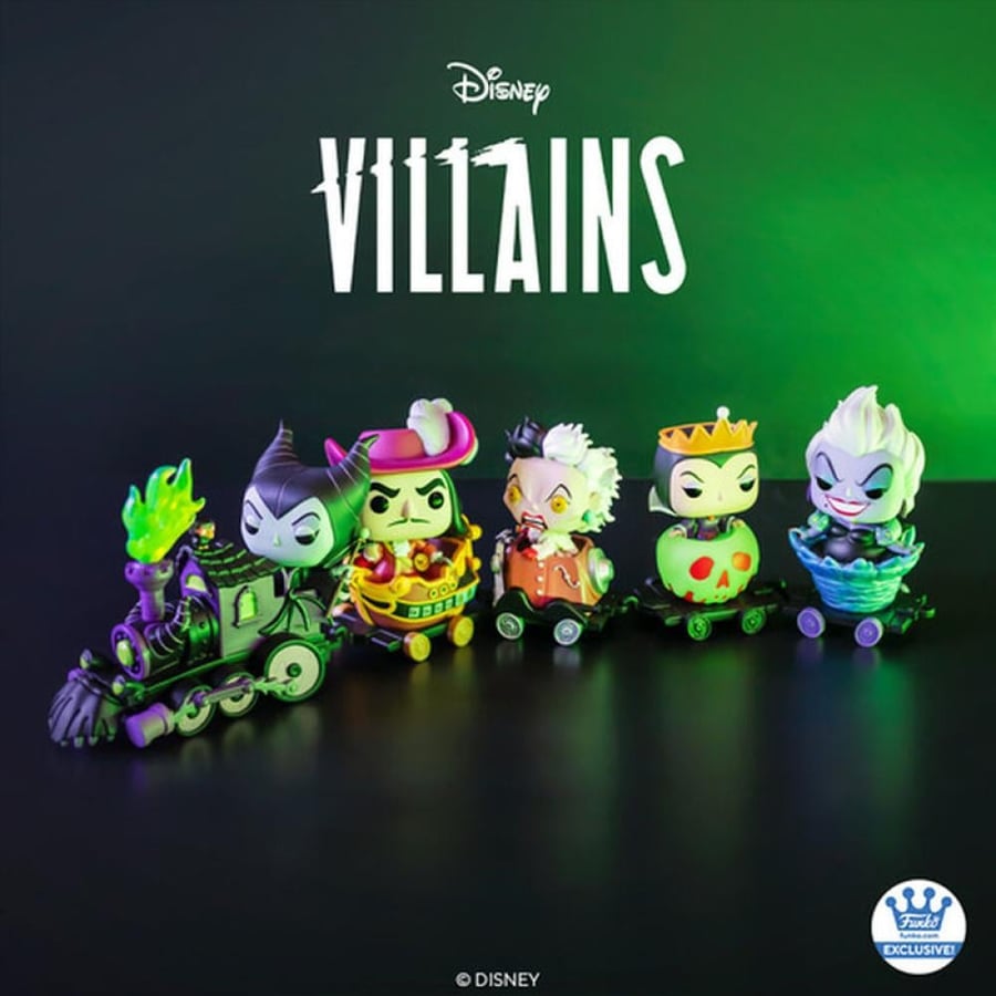 Funko Pop! Disney Villains: Villain Train Full Set #13 - #17