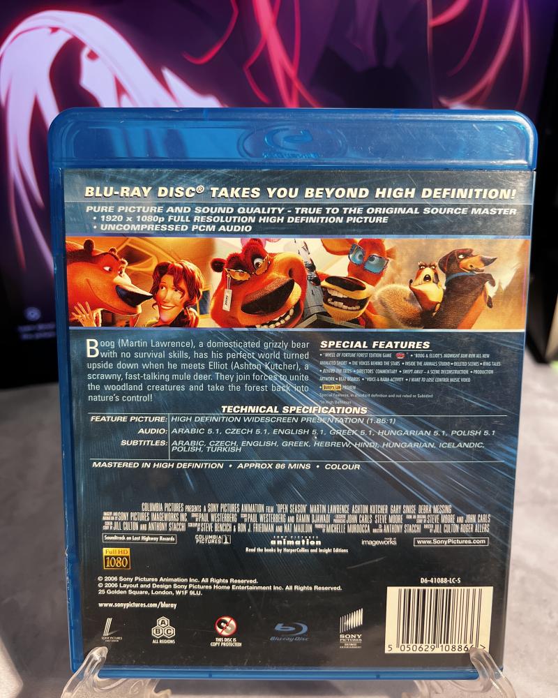 فلم Blu-ray انميشن - Open Season
