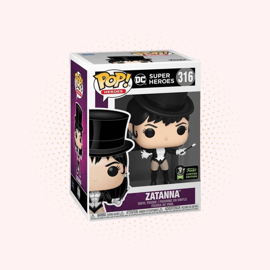 (FUNKO POP! DC Super Heroes - ZATANNA #316 (2020 ECCC